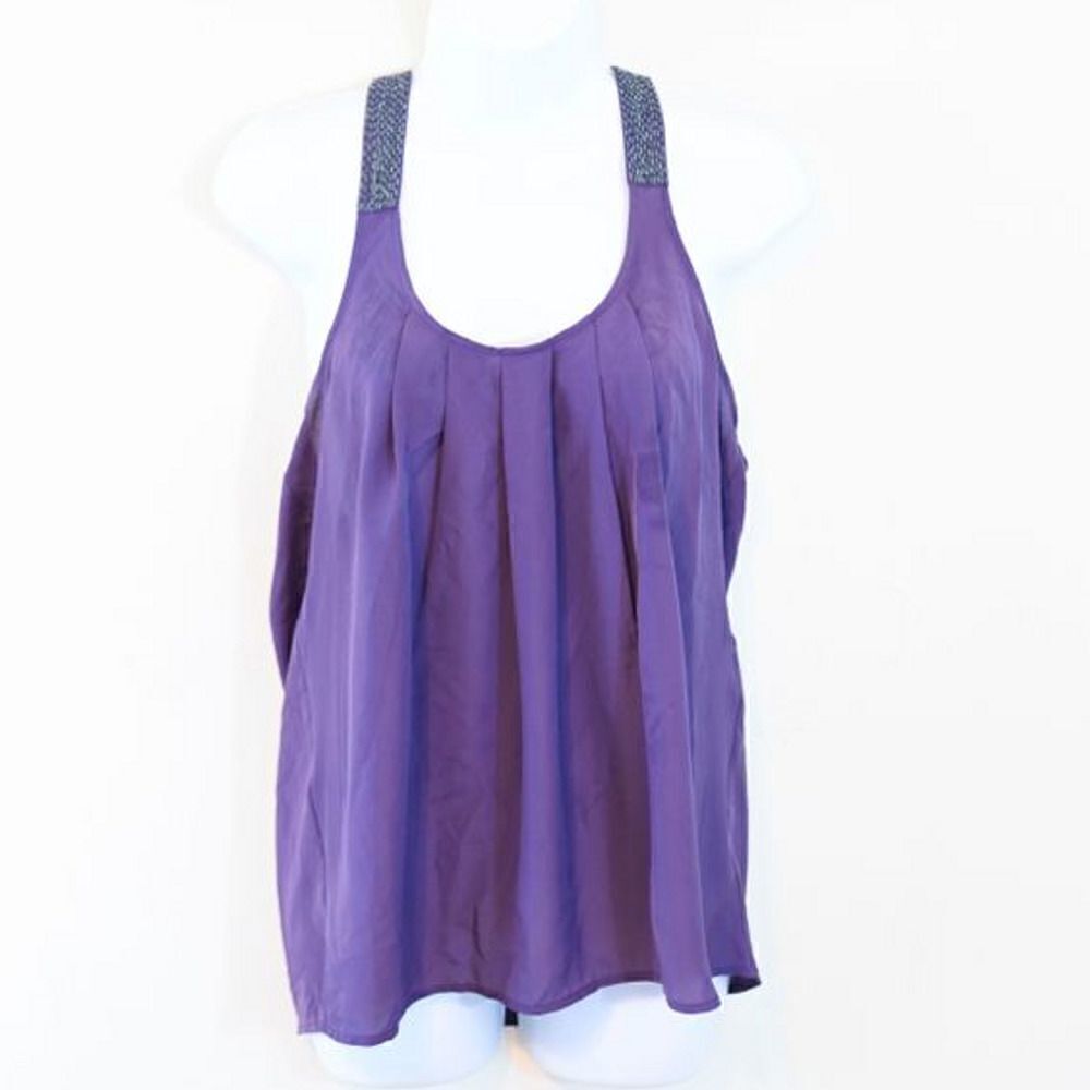 Rory Beca for forever 21 purple beaded